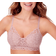 Bali Lace Desire Wirefree Bra - Evening Blush