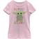 Fifth Sun Girl's Star Wars The Mandalorian The Child Cutest in the Galaxy T-shirt - Light Pink (STMD00182GTS)