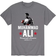 Airwaves Muhammad Ali Heavyweight Champion T-shirt - Gray