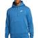 Nike Club Fleece Pullover Hoodie - Dark Marina Blue/Dark Marina Blue/White