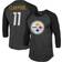 Fanatics Pittsburgh Steelers Raglan 3/4-Sleeve T-Shirt Chase Claypool 11. Sr