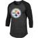 Fanatics Pittsburgh Steelers Raglan 3/4-Sleeve T-Shirt Chase Claypool 11. Sr