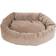 Majestic Suede Bagel Whole Dog Bed Extra Large