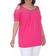 White Mark Plus Bexley Tunic/Top - Pink