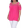 White Mark Plus Bexley Tunic/Top - Pink