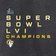 Fanatics Los Angeles Rams Super Bowl LVI Champions Roster Signature LS T-shirt Sr