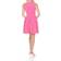 White Mark Women's Shay Fit & Flare Dress - Fuchsia