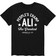 Airwaves Muhammad Ali People's Champ T-shirt - Black