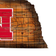 Fan Creations Nebraska Huskers Distressed State with Logo Sign Board