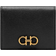 Ferragamo Gancini Compact Wallet - Black