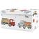 Sweet Jojo Designs Construction Truck Collection Fabric Toy Bin Storage