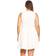 White Mark Women's Pleated Fit & Flare Dress Plus Size - White