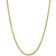 Lynx Wheat Chain Necklace - Gold