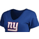 Fanatics New York Giants Primary Logo V-Neck T-Shirt W