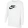 Nike Girl's Long-Sleeve T-shirt - White (CZ1260-100)