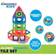 Discovery Kids Magnetic Tile Set 50pcs