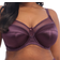 Goddess Keira Banded Bra - Damson