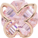 Kate Spade Something Sparkly Butterfly Stud Earrings - Rose Gold/Pink