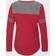 Colosseum Athletics Ohio State Buckeyes Dual Blend Logo LS V-Neck T-Shirt W