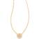 Kendra Scott Stamped Dira Pendant Necklace - Gold/Ivory