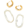 Kendra Scott Danielle Convertible Link Earrings - Gold/Mother of Pearl