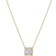 David Yurman Chatelaine Pendant Necklace - Gold/Pavé Diamonds