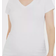 Motherhood V-Neck Side Ruched Maternity Tee White