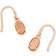 Kendra Scott Emilie Drop Earrings - Rose Gold/Sand Drusy