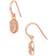 Kendra Scott Emilie Drop Earrings - Rose Gold/Sand Drusy