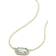 Kendra Scott Elisa Pendant Necklace - Gold/Light Blue