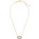 Kendra Scott Elisa Open Frame Pendant Necklace - Gold/Black