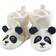 Hudson Fleece Booties - Panda Bear