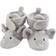 Hudson Fleece Booties - Neutral Elephant