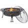 Sunnydaze Diamond Weave Large Steel Fire Pit