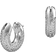 Swarovski Dextera Hoop Earrings - Silver/Transparent