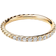 David Yurman Cable Collectibles Stack Ring - Yellow Gold/Diamonds