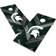 Victory Tailgate Michigan State Spartans Herringbone Design Cornhole Set