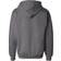 Hanes Ultimate Cotton Heavyweight Full Zip Hoodie - Charcoal Heather