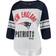G-III 4Her by Carl Banks New England Patriots First Team Three-Quarter Sleeve Mesh T-Shirt W