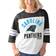 G-III 4Her by Carl Banks Carolina Panthers First Team Three-Quarter Sleeve Mesh T-Shirt W