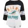 G-III 4Her by Carl Banks Miami Dolphins First Team Three-Quarter Sleeve Mesh T-Shirt W