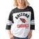 G-III 4Her by Carl Banks Arizona Cardinals First Team Three-Quarter Sleeve Mesh T-Shirt W