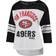 G-III 4Her by Carl Banks San Francisco 49ers First Team Three-Quarter Sleeve Mesh T-Shirt W