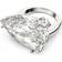 Swarovski Mesmera Cocktail Ring - Silver/Transparent