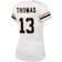 Majestic Threads New Orleans Saints Fashion V-Neck T-Shirt Michael Thomas 13. W