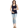 Motherhood Ruched Maternity Tank Top Navy