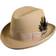Scala Homburg Fedora Hat - Camel