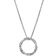 David Yurman Petite Infinity Necklace - Silver/Diamond