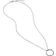David Yurman Petite Infinity Necklace - Silver/Diamond