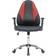 Studio Designs Contoured Swivel Gaming Chair - Black/Red